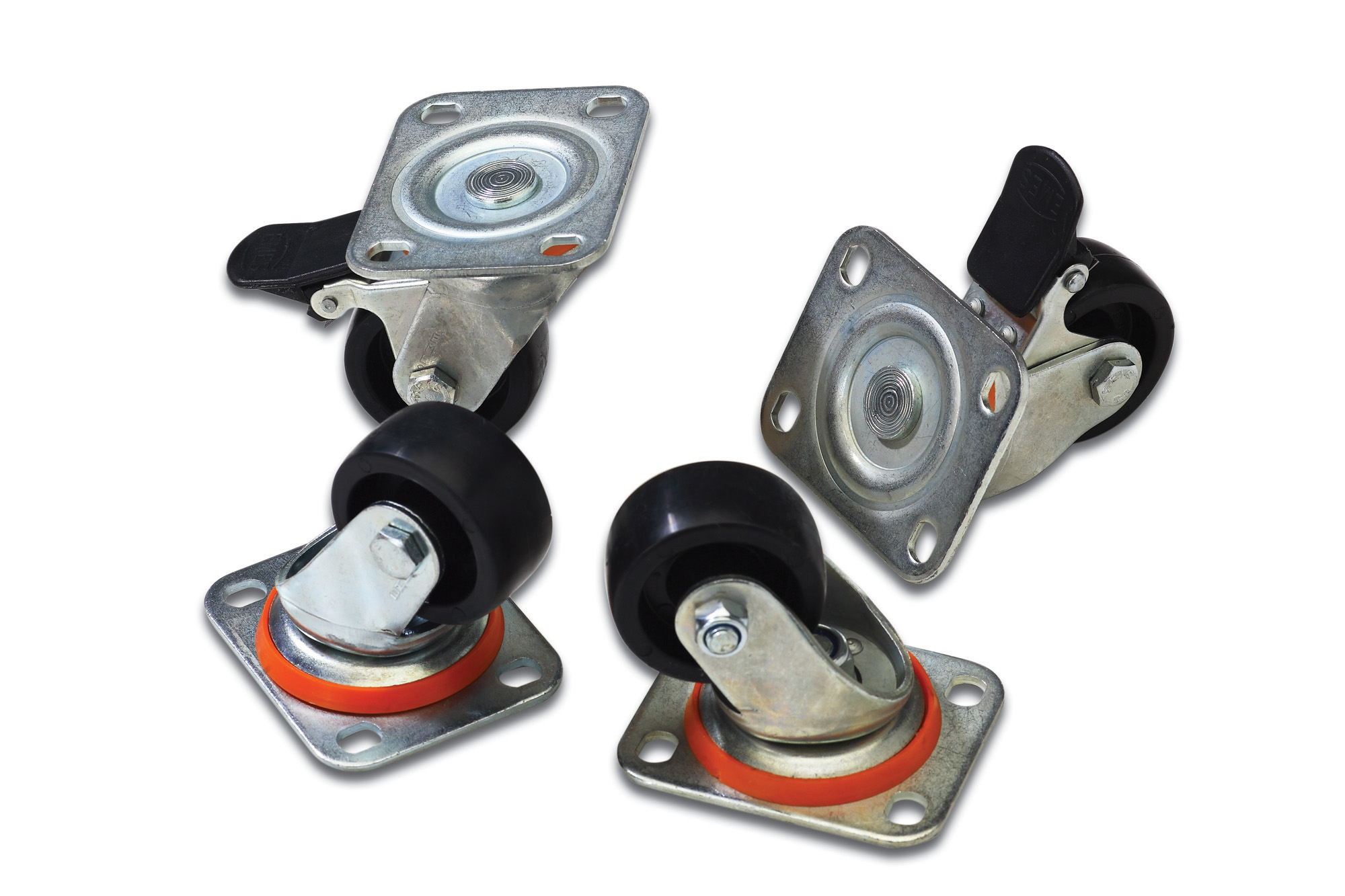 Image of Digitus Lockable castors for network- and server cabinets