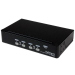 StarTech.com 4 Port 1U Rackmount USB KVM Switch with OSD - TAA