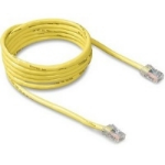 Belkin Cat5E Patch Cable - 3ft Yellow networking cable 354.3" (9 m)