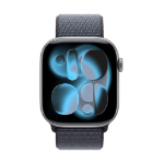 Apple MFFH4ZM/A slimme draagbare accessoire Band Blauw Nylon, Gerecycled polyester, Spandex