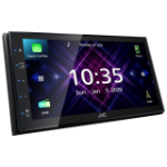 JVC KW-M565DBT car media receiver Black 200 W Bluetooth