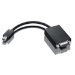 Lenovo 0A36536 adaptador de cable de vídeo VGA (D-Sub) Mini DisplayPort Negro