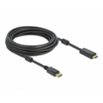 DeLOCK 85959 video kabel adapter 7 m DisplayPort HDMI Zwart