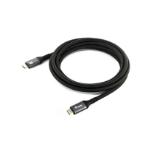 Equip USB4 Gen 2x2 C to C Cable, 3.0m, PD 100W, 4K/60Hz, 20Gbps, Black