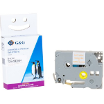 G&G 16831 labelprinter-tape Gold on silver TZe