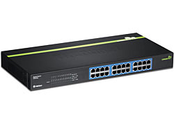 Image of Trendnet TEG-S24G network switch Unmanaged Black
