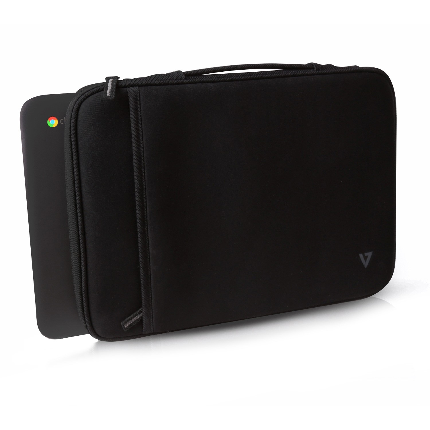 V7 J153400 notebook case 33.8 cm (13.3&quot;) Sleeve case Black
