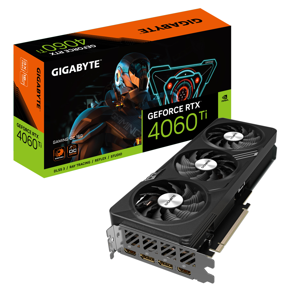 Image of Gigabyte GAMING GeForce RTX 4060 Ti OC 16G NVIDIA 16 GB GDDR6