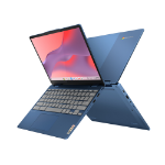 Lenovo IdeaPad Flex 3 12IAN8 Chromebook 31 cm (12.2") Touchscreen WUXGA Intel® N N100 4 GB LPDDR5-SDRAM 64 GB eMMC Wi-Fi 6E (802.11ax) ChromeOS Blue