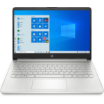 HP 14s-fq0018na Laptop 35.6 cm (14") HD AMD Athlon 3020E 4 GB DDR4-SDRAM 64 GB eMMC Wi-Fi 5 (802.11ac) Windows 11 Home in S mode Silver