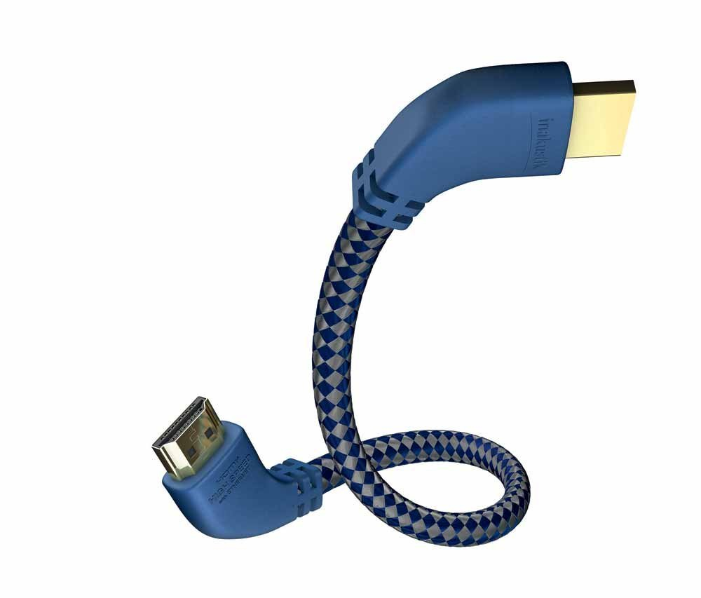 Image of Inakustik 0042502 HDMI cable 2 m HDMI Type A (Standard) Blue, Silver