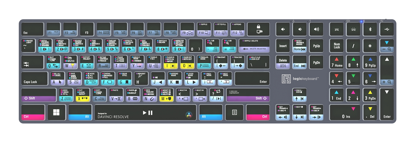 LKB-RESB-TPC keyboard Home/Office USB + Bluetooth QWERTY