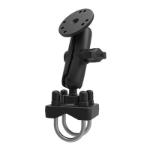 RAM Mounts Double U-Bolt Rail Mount for Smaller Rails