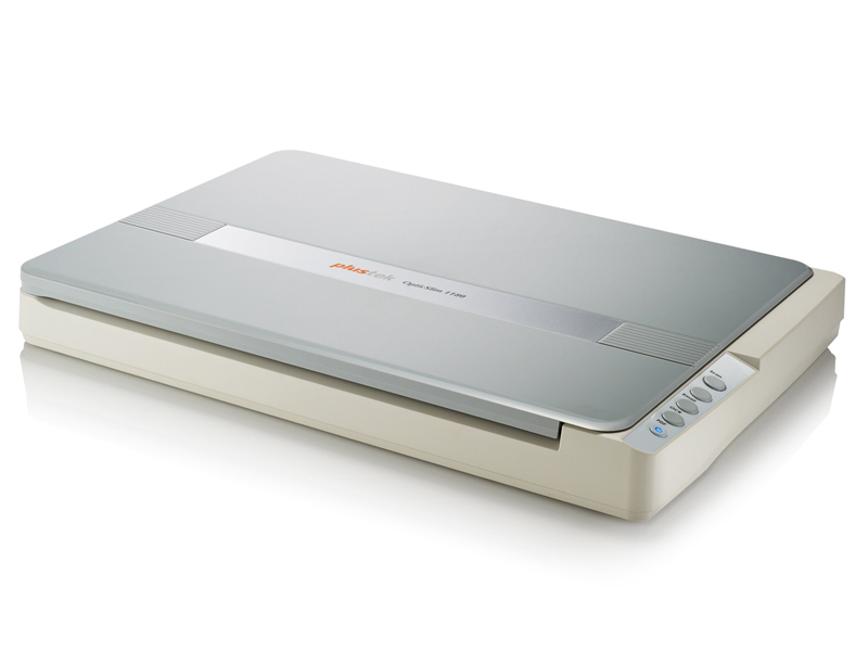 Image of Plustek OpticSlim 1180 Flatbed scanner 1200 x 1200 DPI A3 Grey, White
