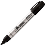 SHARPIE PRO METAL PERMANENT MARKER CHISEL POINT BLACK