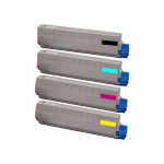 CTS Wholesale Reman OKI C801 Cyan Toner 44643003