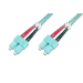 Digitus Fiber Optic Multimode Patch Cord, OM 3, SC / SC