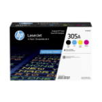 HP 305A 4-pack Black/Cyan/Magenta/Yellow Original LaserJet Toner Cartridges