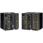 Cisco Catalyst IE3300 Managed L2 Gigabit Ethernet (10/100/1000) Power over Ethernet (PoE) Zwart