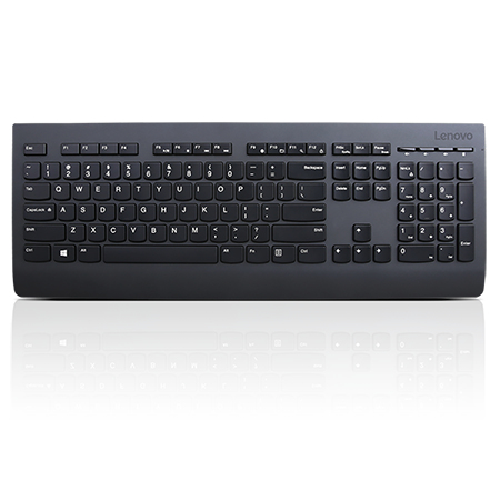 Image of Lenovo 4X30H56873 keyboard RF Wireless QWERTY UK English Black