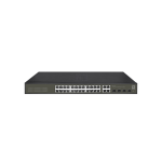 LevelOne Hilbert 28-Port Gigabit Smart Lite Switch, 24 x Gigabit RJ45, 4 x Gigabit SFP/RJ45 Combo