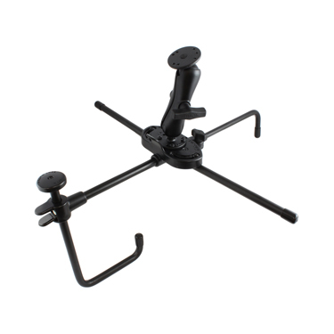 RAM Mounts Seat-Mate with Double Ball Mount and Round Plate