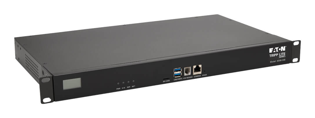 B098-048 48-Port Console Server, USB Ports (2) - Dual GbE N