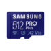 Samsung PRO Plus 512 GB MicroSDXC UHS-I Class 10