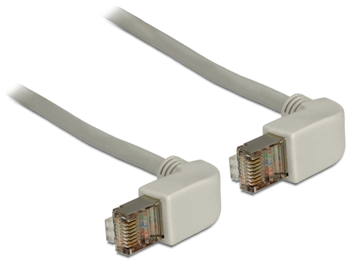 Image of DeLOCK 0.5m Cat.5e SFTP networking cable Grey Cat5e S/FTP (S-STP)