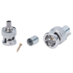 Extron BNC Male RG59 Crimp Connectors/50 (per stuk) Silver