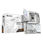 GIGABYTE X870E AORUS PRO ICE Motherboard - Supports AMD Ryzen 9000 CPUs, 16+2+2 Phases Digital VRM, up to 8000MHz DDR5 (OC), 3xPCIe 5.0 + 1xPCIe 4.0, Wi-Fi 7, 2.5GbE LAN, USB 4
