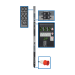 Tripp Lite PDU3XMV6G32 3-Phase Local Metered PDU, 23kW, 42 208-240V outlets (36 C13, 6 C19), IEC309 32A Red (3P+N+E) 360-415V Input, 0u vertical, TAA