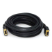 Monoprice 3622 VGA cable 181.1" (4.6 m) VGA (D-Sub) Black