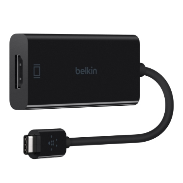 B2B144-BLK BELKIN USB-C TO HDMI ADAPTER EXTERNAL VIDEO ADAPTER - BLACK