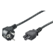 Microconnect PE010810 power cable Black 1 m C5 coupler