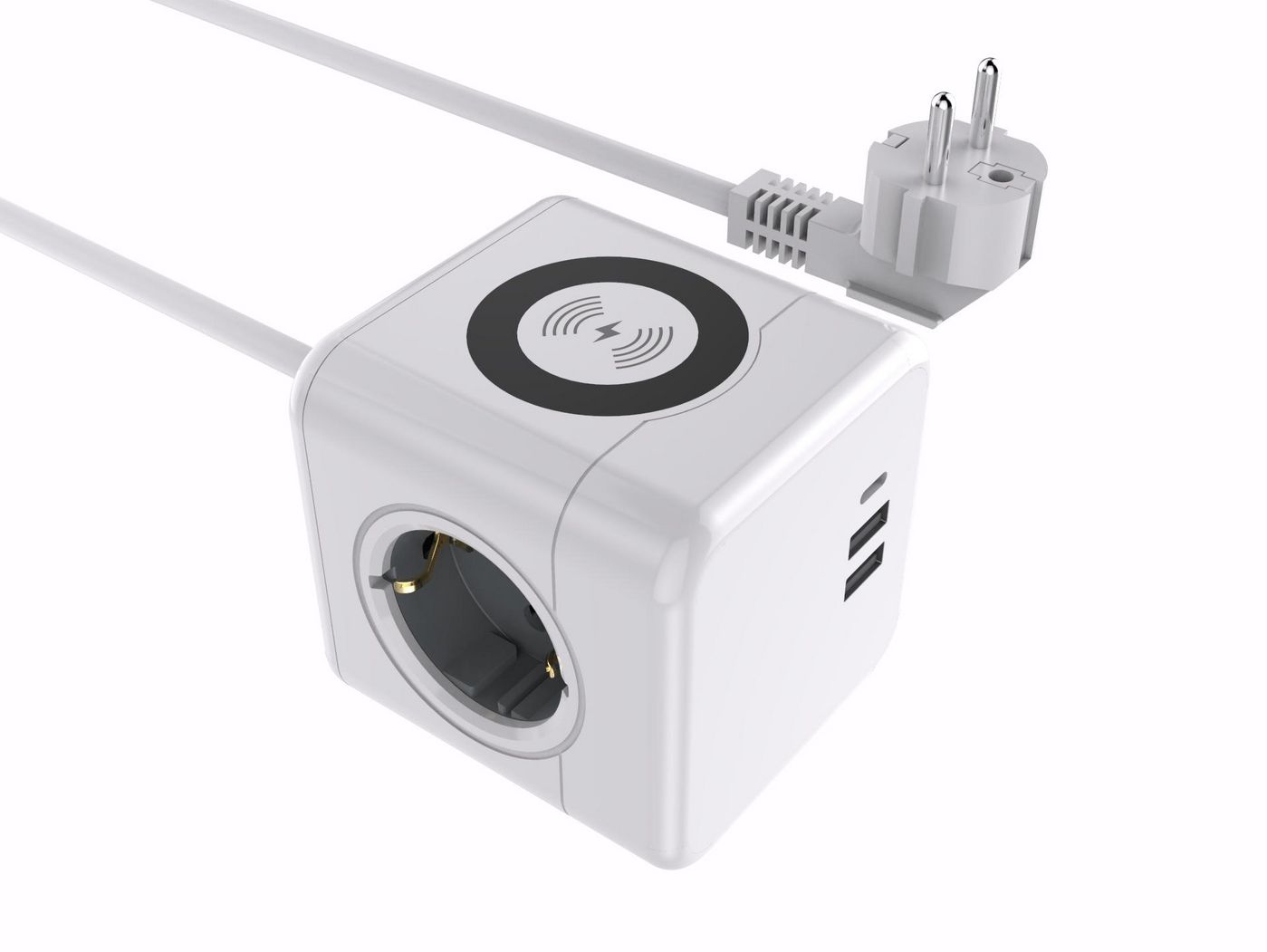Image of ProXtend 3-way Schuko Power Cube with