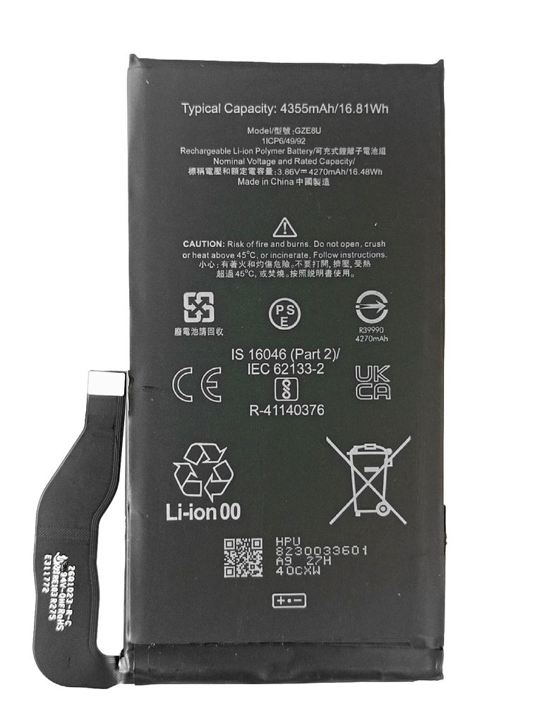 EU Product - Pixel 7 Battery - 4355mAh thumbnail