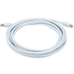 Monoprice Mini DisplayPort/Mini DisplayPort, 4.572 m 180" (4.57 m) White