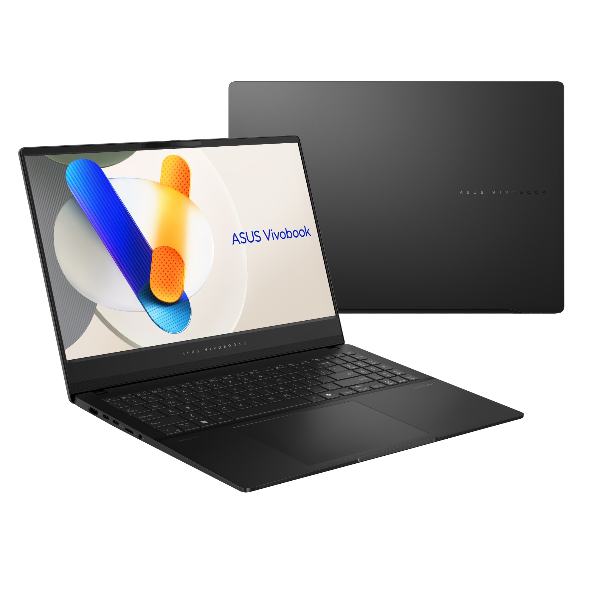 ASUS Vivobook S 15 OLED M5506UA-MA008W AMD Ryzen™ 9 8945HS Laptop 39.6 cm (15.6") 3K 16 GB LPDDR5x-SDRAM 1 TB SSD Wi-Fi 6E (802.11ax) Windows 11 Home Black