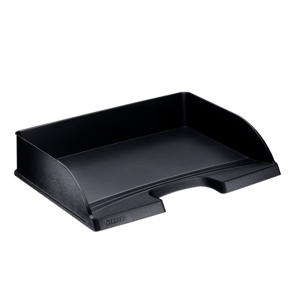Photos - Letter Tray Esselte 52180095 desk tray/organizer Plastic Black 