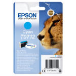 Epson C13T07124012/T0712 Ink cartridge cyan, 345 pages ISO/IEC 19752 5,5ml for Epson Stylus BX 310/600/D 120/D 78/S 20