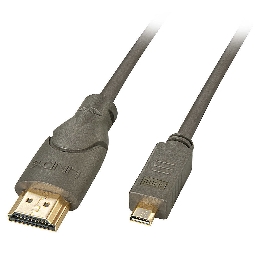 Image of Lindy HDMI to Micro HDMI Cable 2m