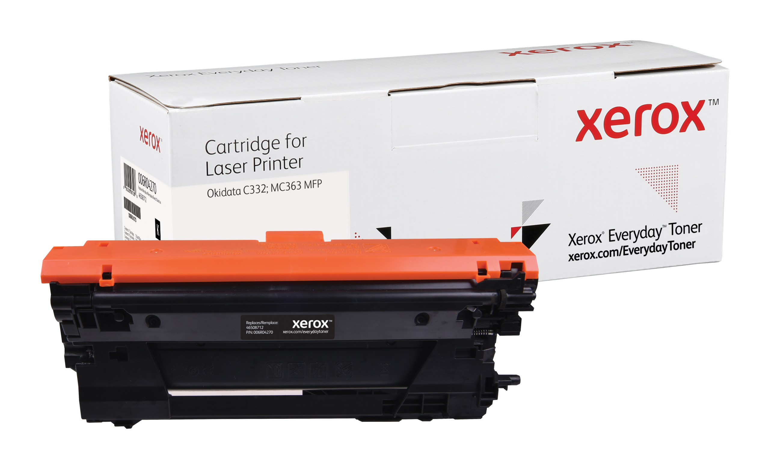 Image of Xerox 006R04270 Toner-kit black, 3K pages (replaces OKI 46508712)...