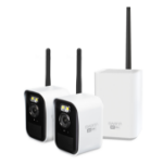 Swann MaxRanger4K™ Mini Long-Range Wireless Security System with 2 Cameras