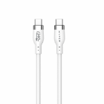Targus HyperJuice - USB cable - 24 pin USB-C (M) to 24 pin USB-C (M) - USB 2.0 - 1 m - extended power range (EPR), USB Power Delivery (240W) - white