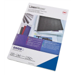 GBC LinenWeave Binding Covers 250gsm A4 Royal Blue (100)