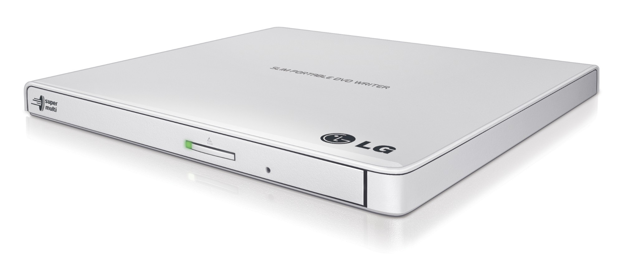 GP65NW60 LG External Slim DVDRW GP65NW60 8X USB 9.5mm White with Cyberlink Software RTL