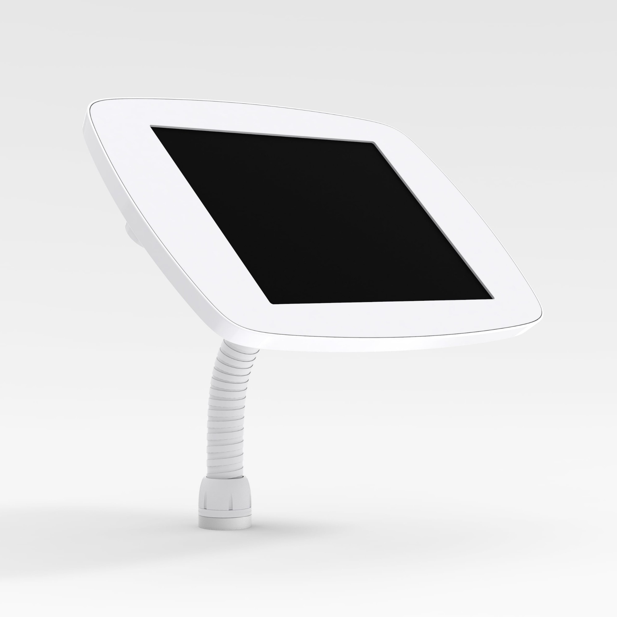 Bouncepad Flex | Samsung Galaxy Tab A7 10.4 (2020) | White | Exposed Front Camera and Home Button |