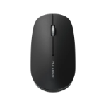 ALOGIC Echelon Bluetooth USB-C Rechargeable 4 Keys Mouse-Black
