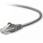 Belkin CAT5e Patch Cable Snagless Molded câble de réseau Gris 15 m